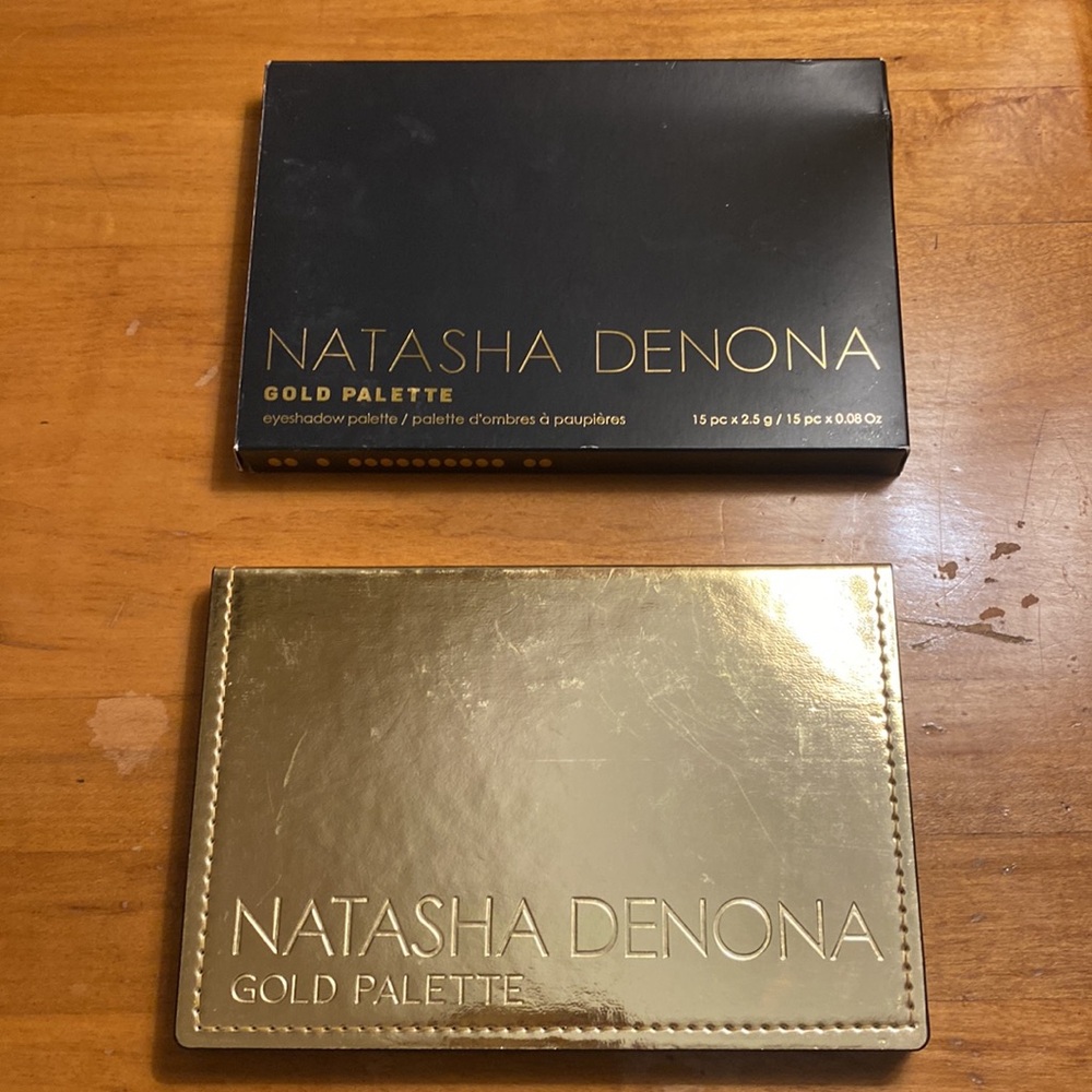 Discontinued Natasha Denona Gold Palette Purchased 2023